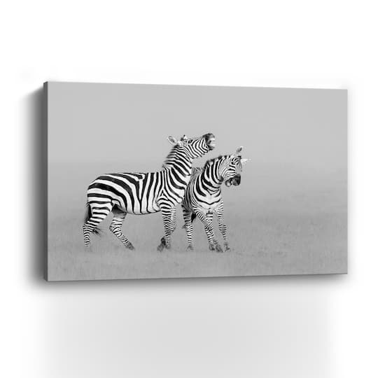 Zuo- Zebras Canvas Giclee